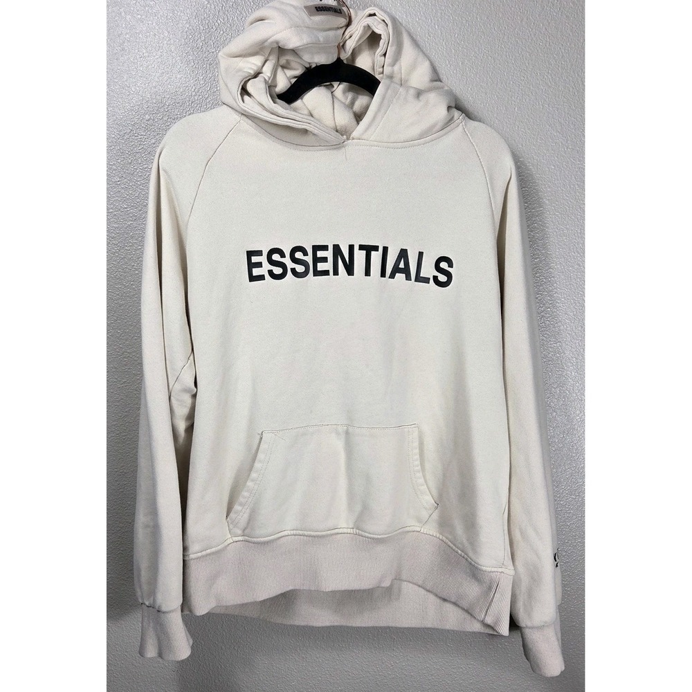 Fear of God Essentials‎ Hoodie Cream/Oatmeal Size Medium